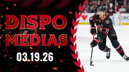 Thomas Chabot dispo médias après le match contre NYI