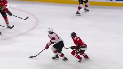 NJD@CHI: Nemec scores goal against Spencer Knight