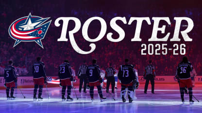 blue jackets opening night roster 2025-26 season