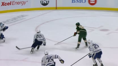 TOR@MIN: Stolarz with a great save against Mats Zuccarello