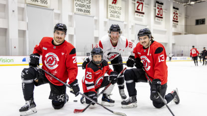 Devils Honor 7-Year-Old Trevor for Hockey Fights Cancer