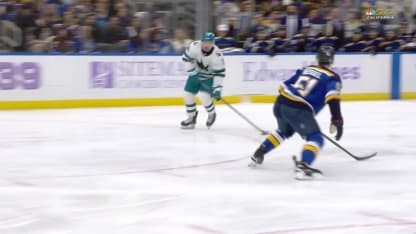 SJS@STL: Walman scores goal against Jordan Binnington