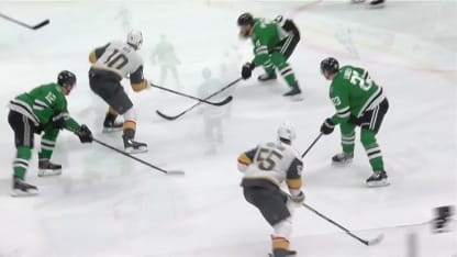 VGK@DAL: Whitecloud scores goal against Jake Oettinger