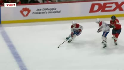 MTL@FLA: Caufield scores goal against Daniil Tarasov