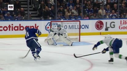 VAN@TOR: Domi scores goal against Thatcher Demko