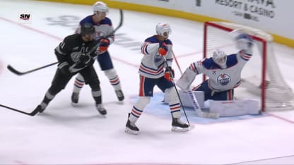 EDM@LAK: Ingram with a great save against Quinton Byfield