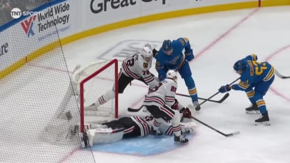 CHI@STL: Neighbours puts the Blues on the board