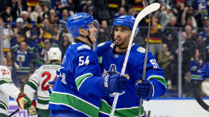 Canucksin Rädyllä NHL uran tehokkain ilta