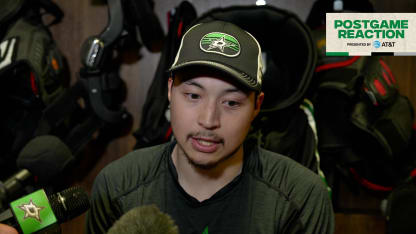 DAL@EDM Postgame: Jason Robertson
