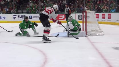 NJD@DAL: Brown scores goal against Jake Oettinger