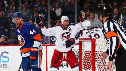 Atkinson celebrates CBJ-NYI