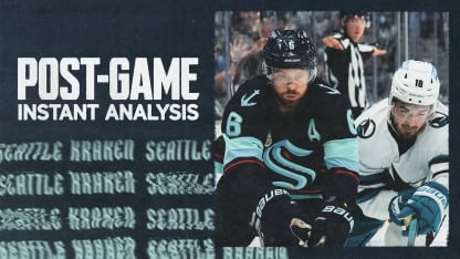 postgame instant analysis san jose sharks vs seattle kraken november 22