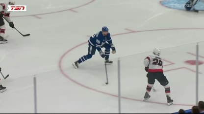 OTT@TOR: Norris scores goal against Anthony Stolarz