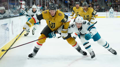 Golden Knights fall to Sharks