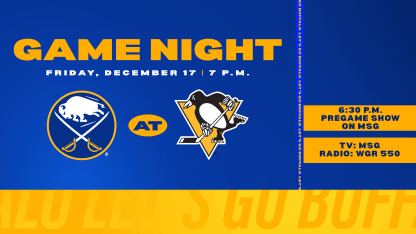 20211217 Sabres Penguins Game Night Mediawall