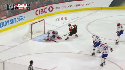 MTL@PHI: Dobeš with a great save against Matvei Michkov