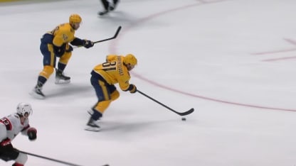 OTT@NSH: Marchessault scores goal against James Reimer