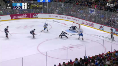 STL@COL: Blackwood with a great save against Jimmy Snuggerud
