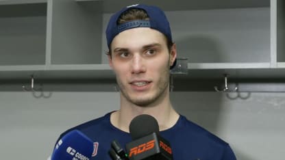 Après-match @ DAL : Slafkovsky