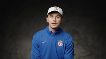 Hughes - USA Hockey Olympic Orientation Camp Interview