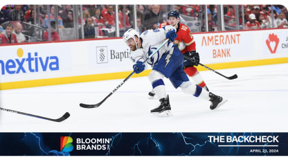 The Backcheck: Tampa Bay Lightning fall in OT in Game Two, trailing 2-0 in Round One series