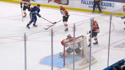 Joshua goes five-hole