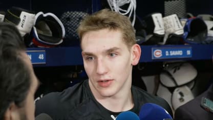 Avant-match c. DET : Hutson