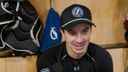 Gage Goncalves | Pregame vs. Washington Capitals