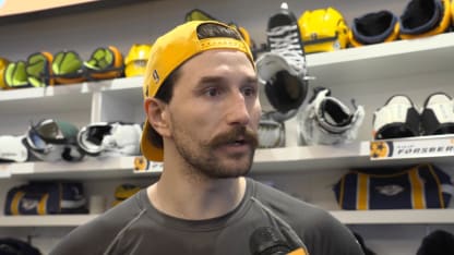 Postgame: UTA vs. NSH, Forsberg