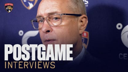 FLA at CHI: Paul Maurice - Postgame