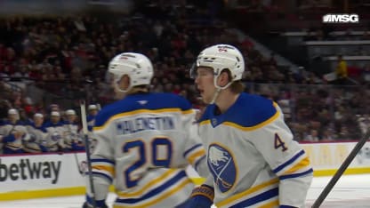 BUF@OTT: Byram scores goal against Linus Ullmark