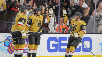 Vegas Golden Knights bauen Saisonstartrekord fuer Stanley Cup Champions aus