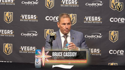 Bruce Cassidy después del partido 26/10