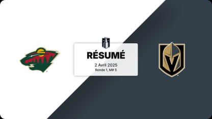 MIN vs VGK | Match no 5 | Résumé