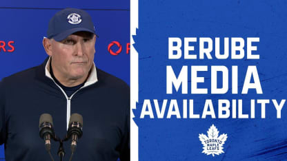 Craig Berube | Practice | November 08, 2025