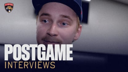 FLA at NSH: Daniil Tarasov - Postgame
