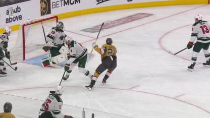 MIN@VGK: Howden scores goal against Marc-Andre Fleury