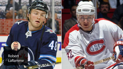 Brendan Lemieux Claude Lemieux badge Laflamme