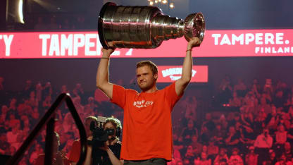 Barkov's day with the Cup