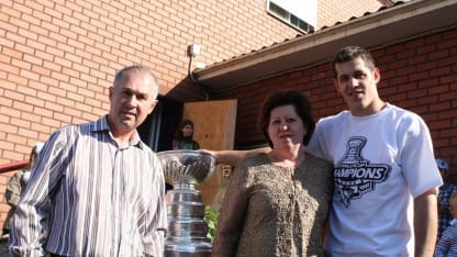 natalia malkin valdimir malkin evgeni malkin stanley cup 2009