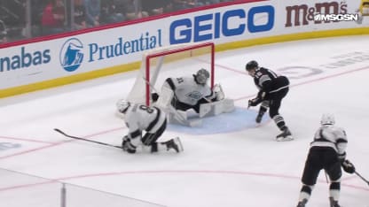 Hischier's second goal of game with PPG