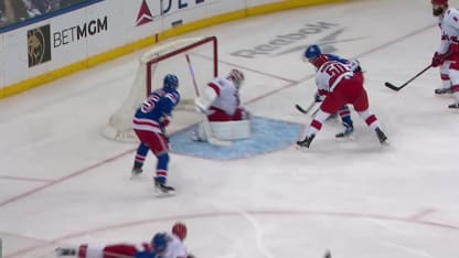 Kochetkov keeps the puck out