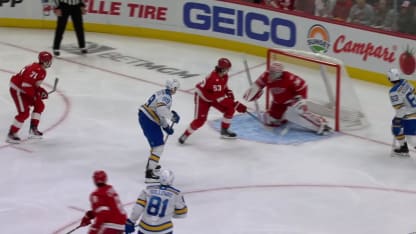 STL@DET: Buchnevich scores PPG 59 seconds into 2nd period