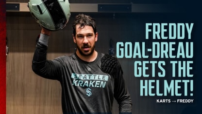 VICTORY! FREDDY GAUDRAUE GETS THE F1 HELMET!