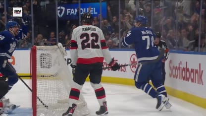 McMann cleans up the crease