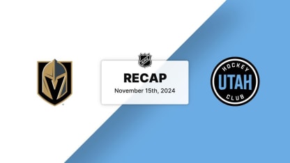 VGK at UTA | Recap