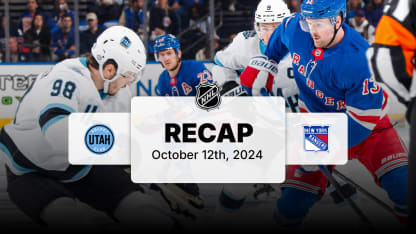 UTA at NYR | Recap