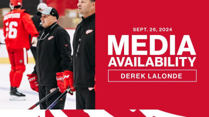 Derek Lalonde Media Availability | Sept. 26, 2024 