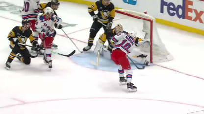 NYR@PIT: Panarin scores goal against Tristan Jarry
