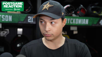 MIN@DAL Postgame: Jason Robertson